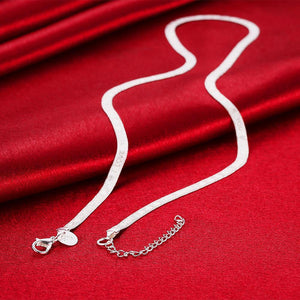 Fashion and Simple I LOVE YOU Snake Pattern Necklace - Glamorousky