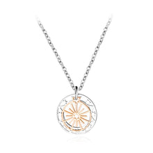 Load image into Gallery viewer, Simple and Fashion Titanium Steel Hollow Compass Star Pendant with Necklace - Glamorousky