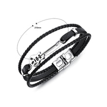 Load image into Gallery viewer, Fashion Personality Guitar Braided Titanium Steel Bracelet - Glamorousky