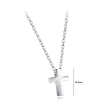 Load image into Gallery viewer, Simple and Fashion Titanium Steel Cross Pendant with Necklace - Glamorousky
