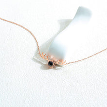 Load image into Gallery viewer, Fashion Simple Plated Rose Gold Titanium Steel Elk Necklace - Glamorousky