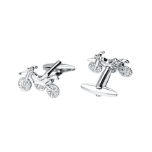 Load image into Gallery viewer, Fashion High-end Personalized Athlete Oiled Motorcycle Cufflinks