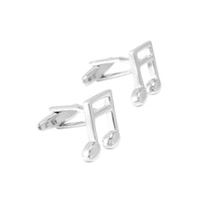 Load image into Gallery viewer, Fashion Simple Music Symbol Cufflinks