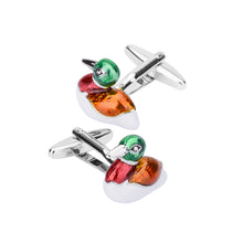 Load image into Gallery viewer, Simple Fashion Color Mandarin Duck Cufflinks