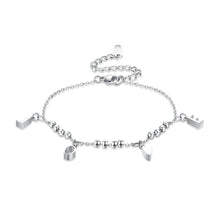 Load image into Gallery viewer, Simple and Romantic LOVE Titanium Steel Bracelet - Glamorousky