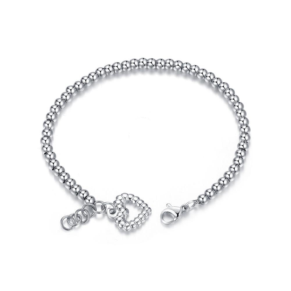 Fashion Temperament Love Bead Titanium Steel Bracelet - Glamorousky