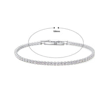 Load image into Gallery viewer, Simple Fashion Geometric Cubic Zirconia Bracelet - Glamorousky