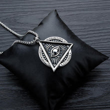 Load image into Gallery viewer, Fashion Trend Punk Geometric Titanium Steel Pendant with Necklace - Glamorousky