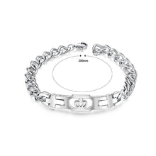 Load image into Gallery viewer, Fashion and Elegant Hollow Crown Titanium Steel Bracelet - Glamorousky