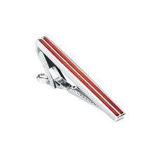 Load image into Gallery viewer, Fashionable Simple Mahogany Geometric Tie Clip