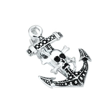 Load image into Gallery viewer, Fashion Personality Skull Anchor Tie Clip
