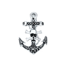 Load image into Gallery viewer, Fashion Personality Skull Anchor Tie Clip