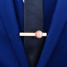 Load image into Gallery viewer, Fashion Simple Plated Gold Festive Geometric Round Tie Clip
