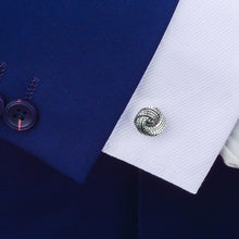 Load image into Gallery viewer, Fashion Simple Chinese Knot Twist Cufflinks