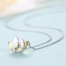 Load image into Gallery viewer, 925 Sterling Silver Simple Fashion Tree Pendant with Necklace