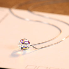 Load image into Gallery viewer, 925 Sterling Silver Simple Fashion Geometric Ball Pendant with Necklace