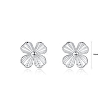 Load image into Gallery viewer, 925 Sterling Silver Fashion and Elegant Flower Stud Earrings