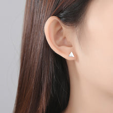 Load image into Gallery viewer, 925 Sterling Silver Simple Creative Mountain Stud Earrings