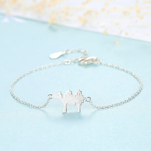 925 Sterling Silver Simple Fashion Camel Bracelet