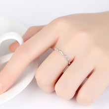 Load image into Gallery viewer, 925 Sterling Silver Simple Vintage Texture Adjustable Open Ring