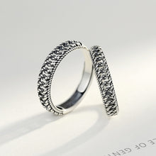 Load image into Gallery viewer, 925 Sterling Silver Fashion Elegant Hollow Geometric Adjustable Ring