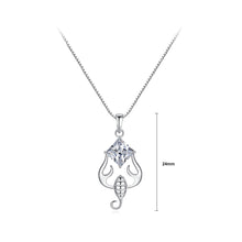 Load image into Gallery viewer, 925 Sterling Silver Fashion and Simple Twelve Constellation Scorpio Pendant with Cubic Zirconia and Necklace