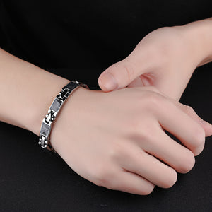 Fashion Personality Geometric Titanium Steel Bracelet