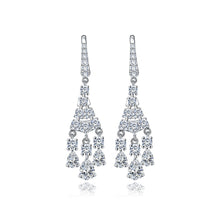 Load image into Gallery viewer, Fashion and Elegant Geometric Earrings with Cubic Zirconia