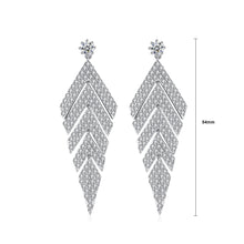 Load image into Gallery viewer, Bright Personality Geometric Earrings with Cubic Zirconia