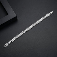 Load image into Gallery viewer, Fashion Simple Geometric Rectangular Cubic Zirconia Bracelet