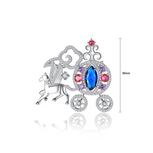 Load image into Gallery viewer, Fashion Creative Pumpkin Cat Brooch with Colorful Cubic Zirconia
