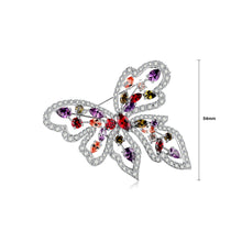 Load image into Gallery viewer, Fashion and Elegant Butterfly Brooch with Colorful Cubic Zirconia