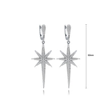 Load image into Gallery viewer, Fashion Simple Star Long Earrings with Cubic Zirconia