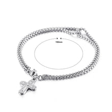Load image into Gallery viewer, Fashion Classic Cross 316L Stainless Steel Double Bracelet