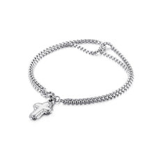 Load image into Gallery viewer, Simple Fashion Cross 316L Stainless Steel Double-layer Bracelet
