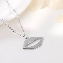 Load image into Gallery viewer, Fashion Creative Lips 316L Stainless Steel Pendant with Necklace