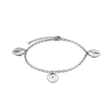 Load image into Gallery viewer, Fashion Simple Heart-shaped Lock 316L Stainless Steel Anklet