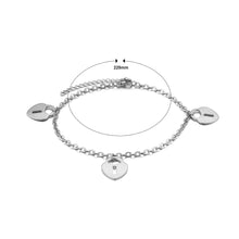 Load image into Gallery viewer, Fashion Simple Heart-shaped Lock 316L Stainless Steel Anklet