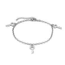 Load image into Gallery viewer, Fashion Simple Key 316L Stainless Steel Anklet