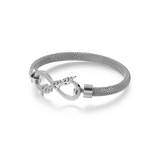 Load image into Gallery viewer, Fashion and Simple Infinity Symbol 316L Stainless Steel Bangle