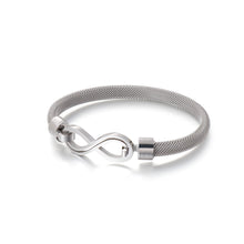 Load image into Gallery viewer, Fashion Simple Infinity Symbol 316L Stainless Steel Bangle