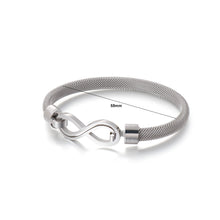 Load image into Gallery viewer, Fashion Simple Infinity Symbol 316L Stainless Steel Bangle