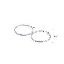 Load image into Gallery viewer, Simple Personality 40mm Geometric Circle 316L Stainless Steel Earrings