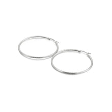 Load image into Gallery viewer, Simple Personality 50mm Geometric Circle 316L Stainless Steel Earrings