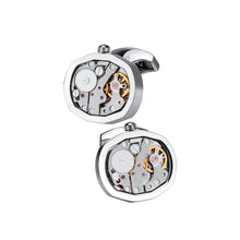 Load image into Gallery viewer, Fashion and Elegant Watch Movable Mechanical Movement Cufflinks