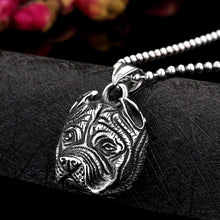 Load image into Gallery viewer, Fashion Simple Bulldog 316L Stainless Steel Pendant with Necklace