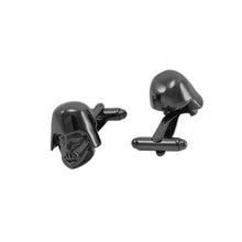 Load image into Gallery viewer, Fashion Personality Black Warrior Cufflinks
