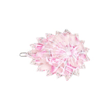Load image into Gallery viewer, Fashion High-end Pink Geometric Cubic Zirconia Hair Slide