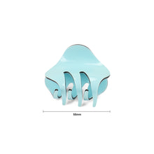 Load image into Gallery viewer, Simple and Cute Light Blue Geometric Small Hair Claw