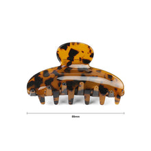 Load image into Gallery viewer, Fashion High-end Dark Tortoiseshell Geometric Large Hair Claw